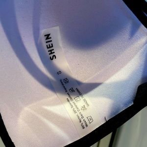 Shein black S bathing suit top